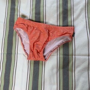 RUDE Coral Triangle Pattern Swim Bottoms